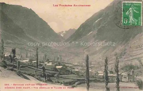 AK / Ansichtskarte Merens d en Haut Merens-les-Vals FOIX 09 Ariege Vue générale et Vallée du Nabré