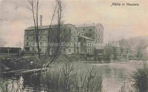 AK / Ansichtskarte VOUZIERS Aisne 08 Ardennes Partie am Fluss Muehle