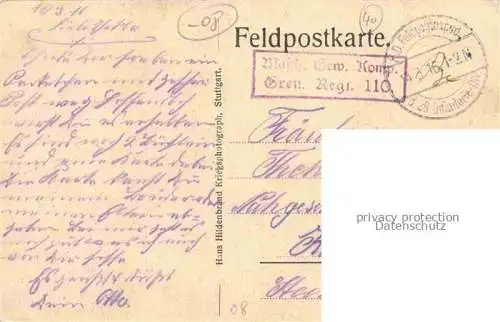 AK / Ansichtskarte VOUZIERS Aisne 08 Ardennes Neuer Friedhof 1. Weltkrieg