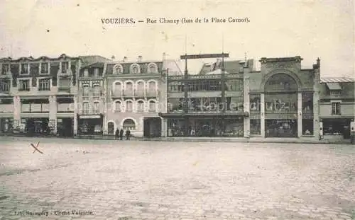 AK / Ansichtskarte VOUZIERS Aisne 08 Ardennes Rue Chanzy bas de la Place Carnot
