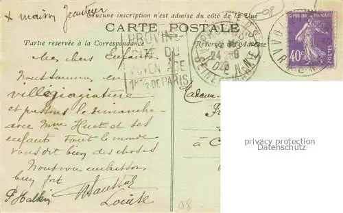AK / Ansichtskarte VOUZIERS Aisne 08 Ardennes Rue Chanzy bas de la Place Carnot