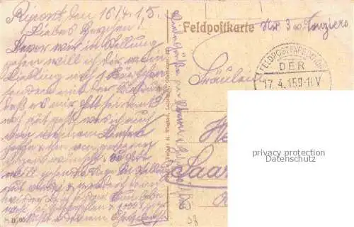 AK / Ansichtskarte VOUZIERS Aisne 08 Ardennes Partie an der Aisne