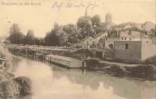 AK / Ansichtskarte VOUZIERS Aisne 08 Ardennes Partie an der Aisne