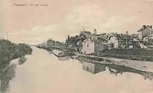 AK / Ansichtskarte VOUZIERS Aisne 08 Ardennes Partie an der Aisne