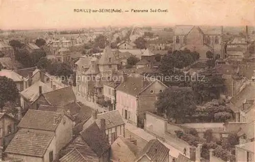 AK / Ansichtskarte Romilly-sur-Seine Nogent-sur-Seine 10 Aube Panorama Sud-Ouest