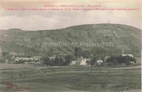 AK / Ansichtskarte Neuville-sur-Seine Troyes 10 Aube Vue générale
