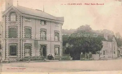 AK / Ansichtskarte Clairvaux Ville sous la Ferte 10 Aube Hôtel Saint-Bernard