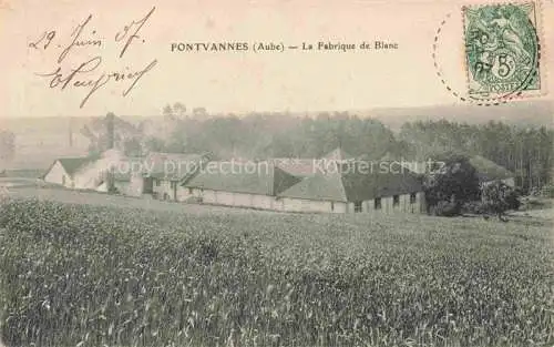 AK / Ansichtskarte Fontvannes Troyes 10 Aube La Fabrique de Blanc