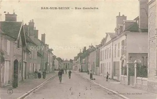 AK / Ansichtskarte Bar-sur-Seine Troyes 10 Aube Rue Gambetta