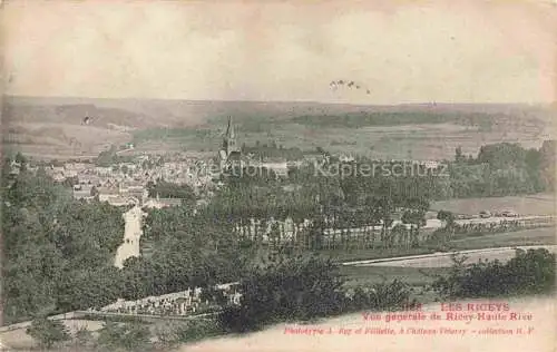 AK / Ansichtskarte Les Riceys Troyes 10 Aube Vue générale de Ricey-Haute-Rive