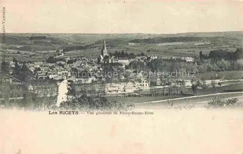 AK / Ansichtskarte Les Riceys Troyes 10 Aube Vue générale de Ricey-Haute-Rive