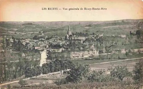 AK / Ansichtskarte Les Riceys Troyes 10 Aube Vue générale de Ricey-Haute-Rive
