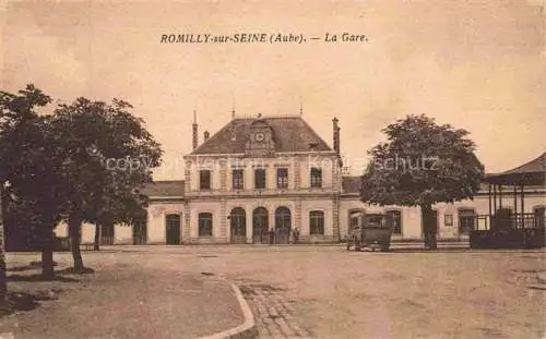 AK / Ansichtskarte Romilly-sur-Seine Nogent-sur-Seine 10 Aube La Gare Bahnhof