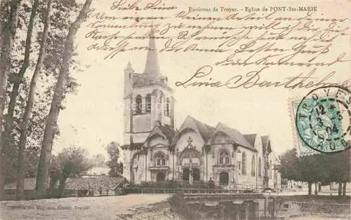 AK / Ansichtskarte Pont-Sainte-Marie Troyes 10 Aube Eglise Kirche