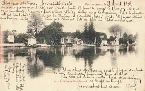 AK / Ansichtskarte Bar-sur-Seine Troyes 10 Aube La Seine au Croc-Ferrand