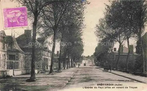 AK / Ansichtskarte Breviandes Troyes 10 Aube Entrée du pays prise en venant de Troyes
