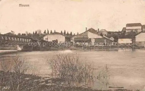 AK / Ansichtskarte Mouron Vouziers 08 Ardennes Aux bords de la rivière