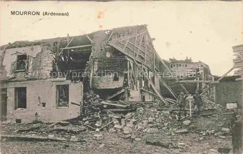 AK / Ansichtskarte Mourron Vaux-les-Mouron Vouziers 08 Ardennes Ruines Grande Guerre Truemmer 1. Weltkrieg