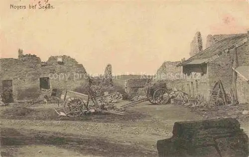 AK / Ansichtskarte Noyers  Pont-Maugis SEDAN 08 Ardennes Ruines Grande Guerre Truemmer 1. Weltkrieg