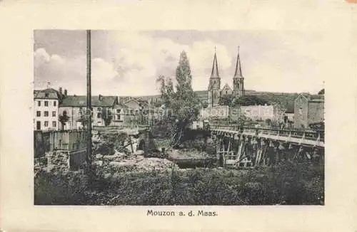 AK / Ansichtskarte Mouzon SEDAN 08 Ardennes Vue générale et l'église
