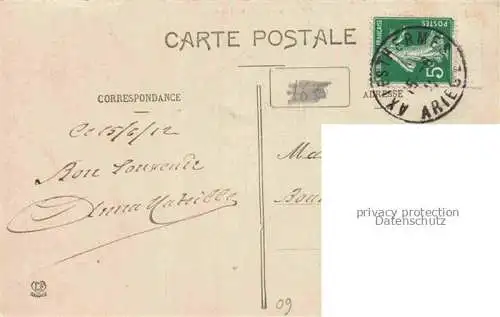 AK / Ansichtskarte Aulus-les-Bains Saint-Girons 09 Ariege Chemin du Col de Saleix Pyrénées Ariégeoises