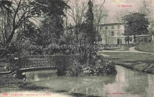 AK / Ansichtskarte Pamiers 09 Ariege Le parc de la Mairie