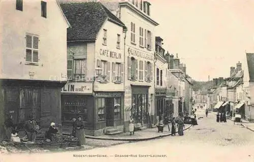 AK / Ansichtskarte Nogent-sur-Seine 10 Aube Grande Rue Saint Laurent