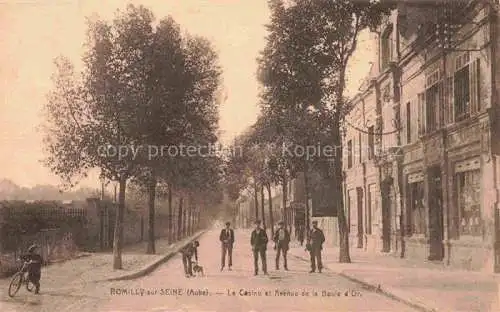 AK / Ansichtskarte Romilly-sur-Seine Nogent-sur-Seine 10 Aube Le Casino et Avenue de la Boule d'Or