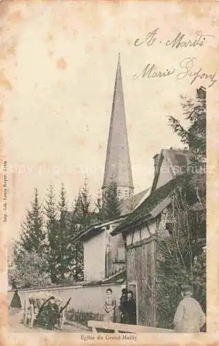 AK / Ansichtskarte Grand Mailly-le-Camp Troyes 10 Aube Eglise Kirche