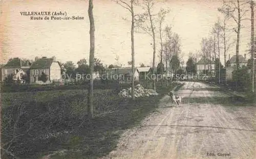AK / Ansichtskarte Villenauxe-la-Grande Nogent-sur-Seine 10 Aube Route de Pont-sur-Seine