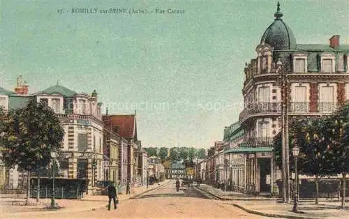AK / Ansichtskarte Romilly-sur-Seine Nogent-sur-Seine 10 Aube Rue Carnot