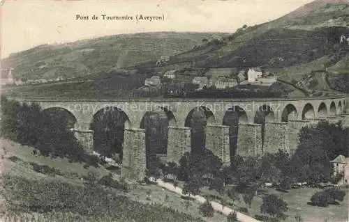 AK / Ansichtskarte Tournemire Millau 12 Aveyron Vue générale et le pont