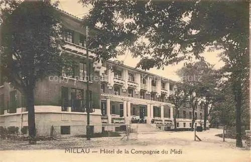 AK / Ansichtskarte MILLAU 12 Aveyron Hôtel de la Compagnie du Midi