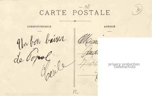 AK / Ansichtskarte Decazeville Villefranche-de-Rouergue 12 Aveyron Place Cabrol Monument