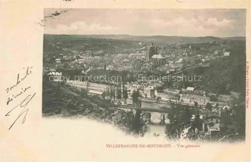 AK / Ansichtskarte Villefranche-de-Rouergue 12 Aveyron Vue générale