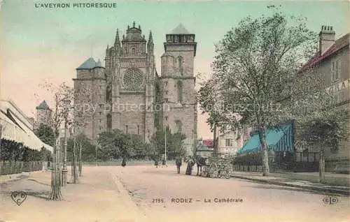 AK / Ansichtskarte RODEZ 12 Aveyron La Cathédrale
