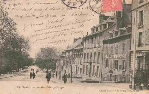 AK / Ansichtskarte RODEZ 12 Aveyron Avenue Victor-Hugo