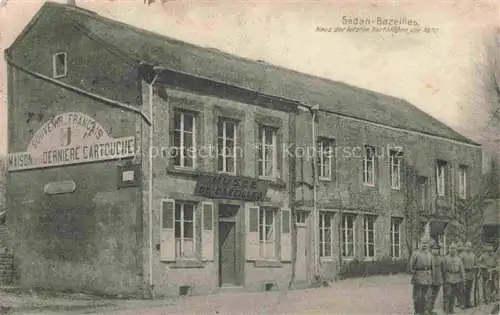 AK / Ansichtskarte Bazeilles Lamoncelle Sedan 08 Ardennes Haus der letzten Kartaetschen von 1870 Maison des dernière cartouche