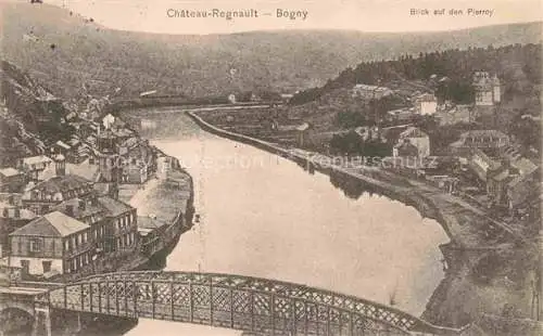 AK / Ansichtskarte Bogny Chateau-Regnault 08 Ardennes Panorama Blick auf den Pierroy