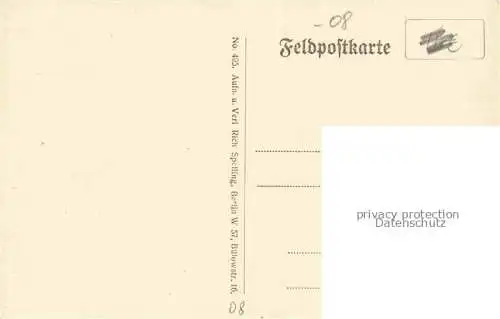 AK / Ansichtskarte Le Chesne Vouziers 08 Ardennes Vue générale Pont Feldpost