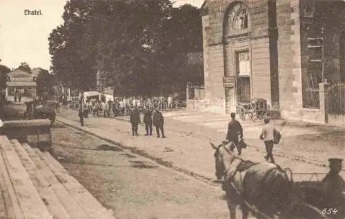 AK / Ansichtskarte Chatel-Chehery Vouziers 08 Ardennes Rue principale