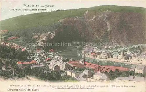 AK / Ansichtskarte Bogny Chateau-Regnault 08 Ardennes Vue générale Vallée de la Meuse