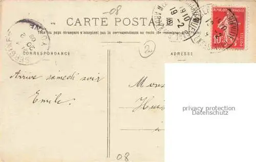 AK / Ansichtskarte Chateau-Regnault 08 Ardennes Vue générale et l'église Vallée de la Meuse