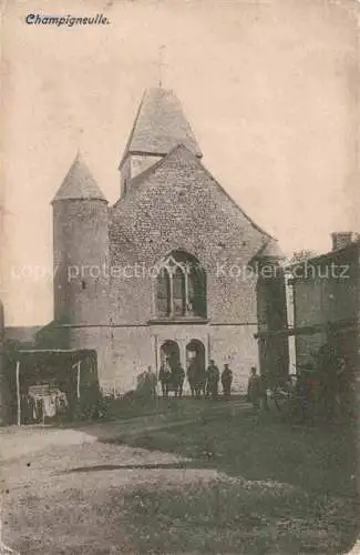 AK / Ansichtskarte Champigneulle Vouziers 08 Ardennes Eglise Kirche