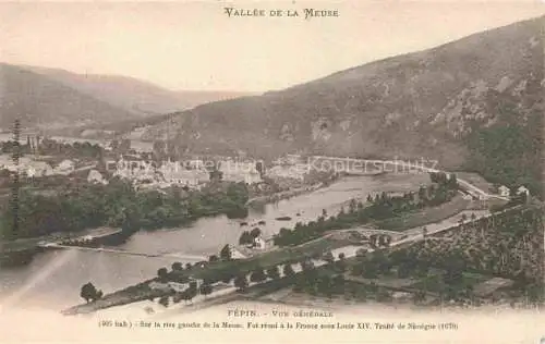 AK / Ansichtskarte Fepin Charleville-Mezieres 08 Ardennes Vue générale Vallée de la Meuse