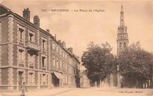 AK / Ansichtskarte Mezieres CHARLEVILLE-MEZIERES 08 Ardennes Place de l'Eglise