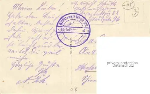 AK / Ansichtskarte CHARLEVILLE -MEZIERES 08 Ardennes Zentrum Platz Denkmal Hilfslazarettzug 32 Briefstempel