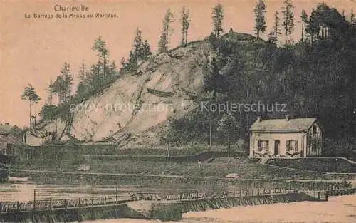 AK / Ansichtskarte CHARLEVILLE -MEZIERES 08 Ardennes Le Barrage de la Meuse au Warlidon