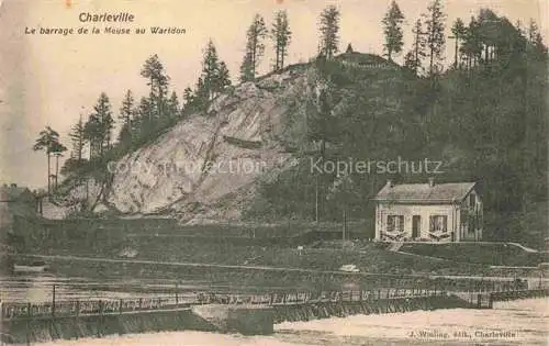 AK / Ansichtskarte CHARLEVILLE -MEZIERES 08 Ardennes Le barrage de la Meuse au Waridon