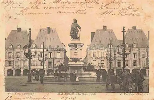 AK / Ansichtskarte CHARLEVILLE -MEZIERES 08 Ardennes Place Ducale Monument